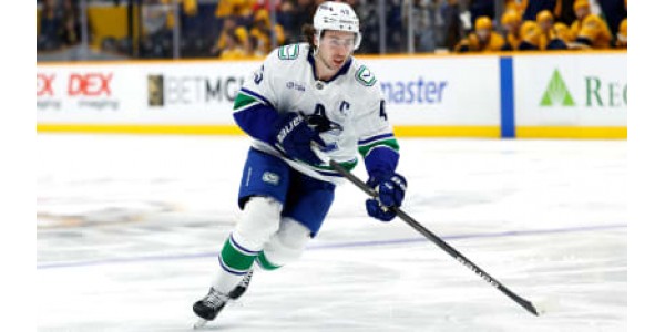Quinn Hughes luopui osallistumisesta Four Nations Tournament -turnaukseen fyysisten syiden vuoksi